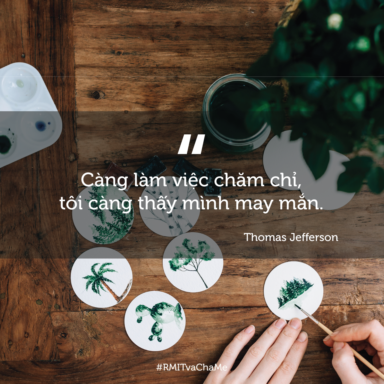 Càng chăm chỉ, càng may mắn
