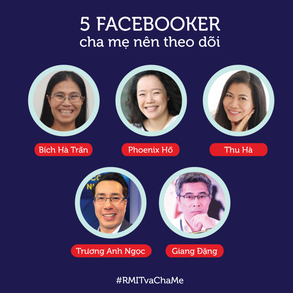 5 người cha mẹ nên theo dõi trên Facebook