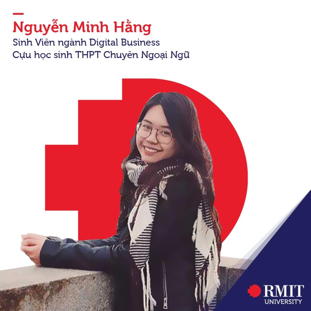 Sinh viên ngành Digital Business - Nguyễn Minh Hằng