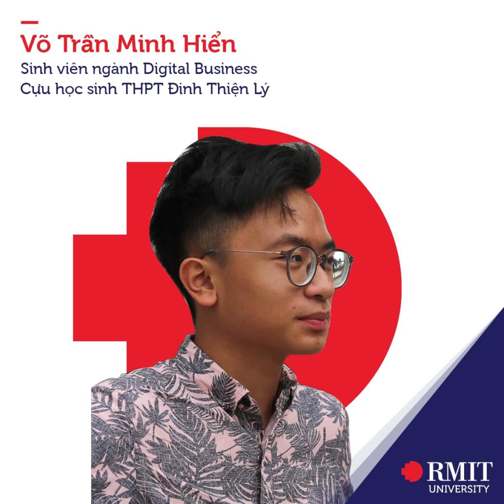 Sinh viên ngành Digital Business - Võ Trần Minh Hiển