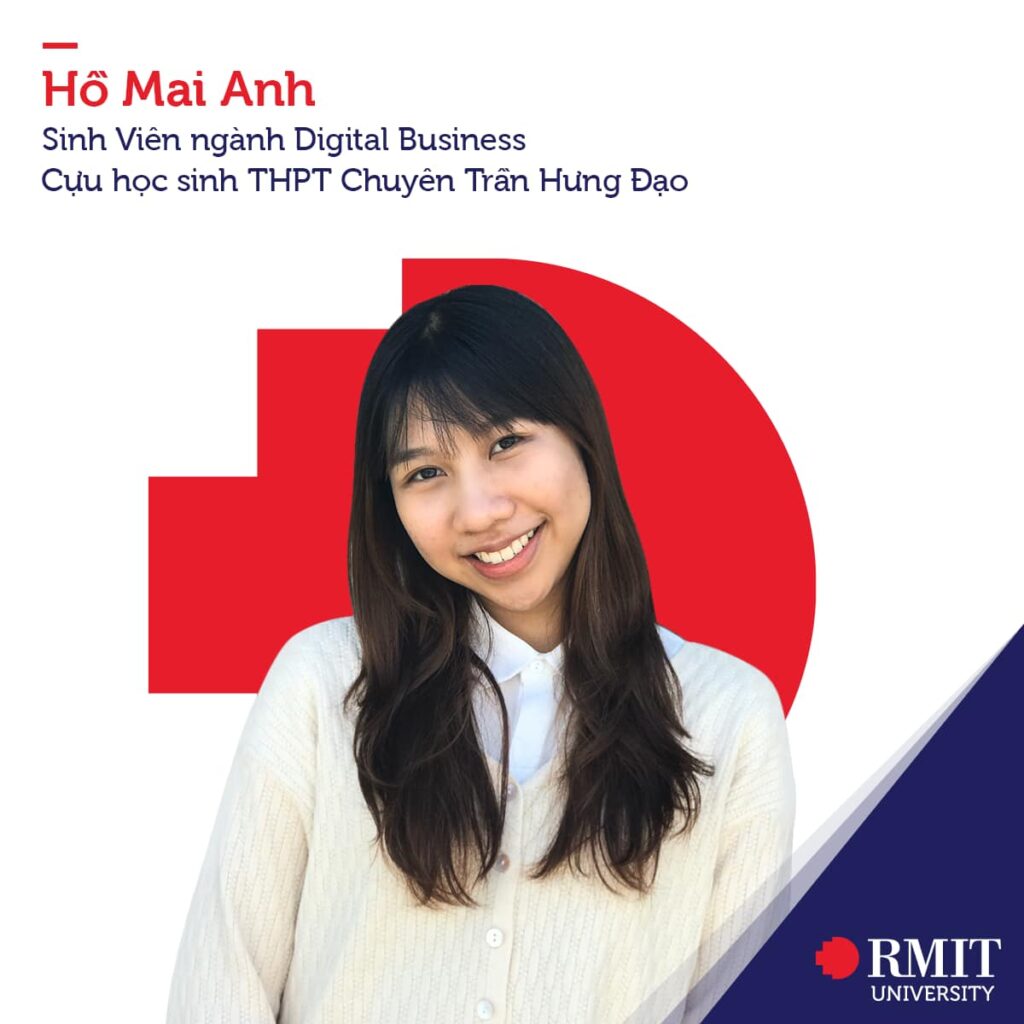 Sinh viên ngành Digital Business - Hồ Mai Anh