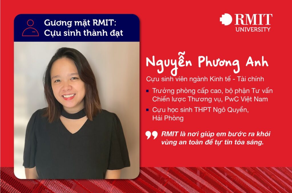 [Gương mặt RMIT] Nguyễn Phương Anh, cựu sinh viên ngành Kinh tế - Tài ...